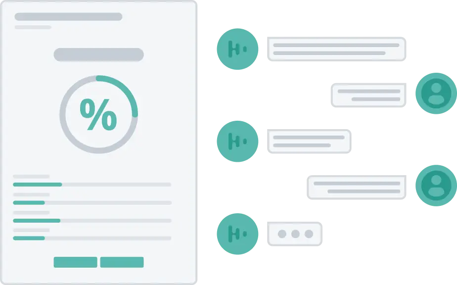 A personal AI tutor answering a system design question